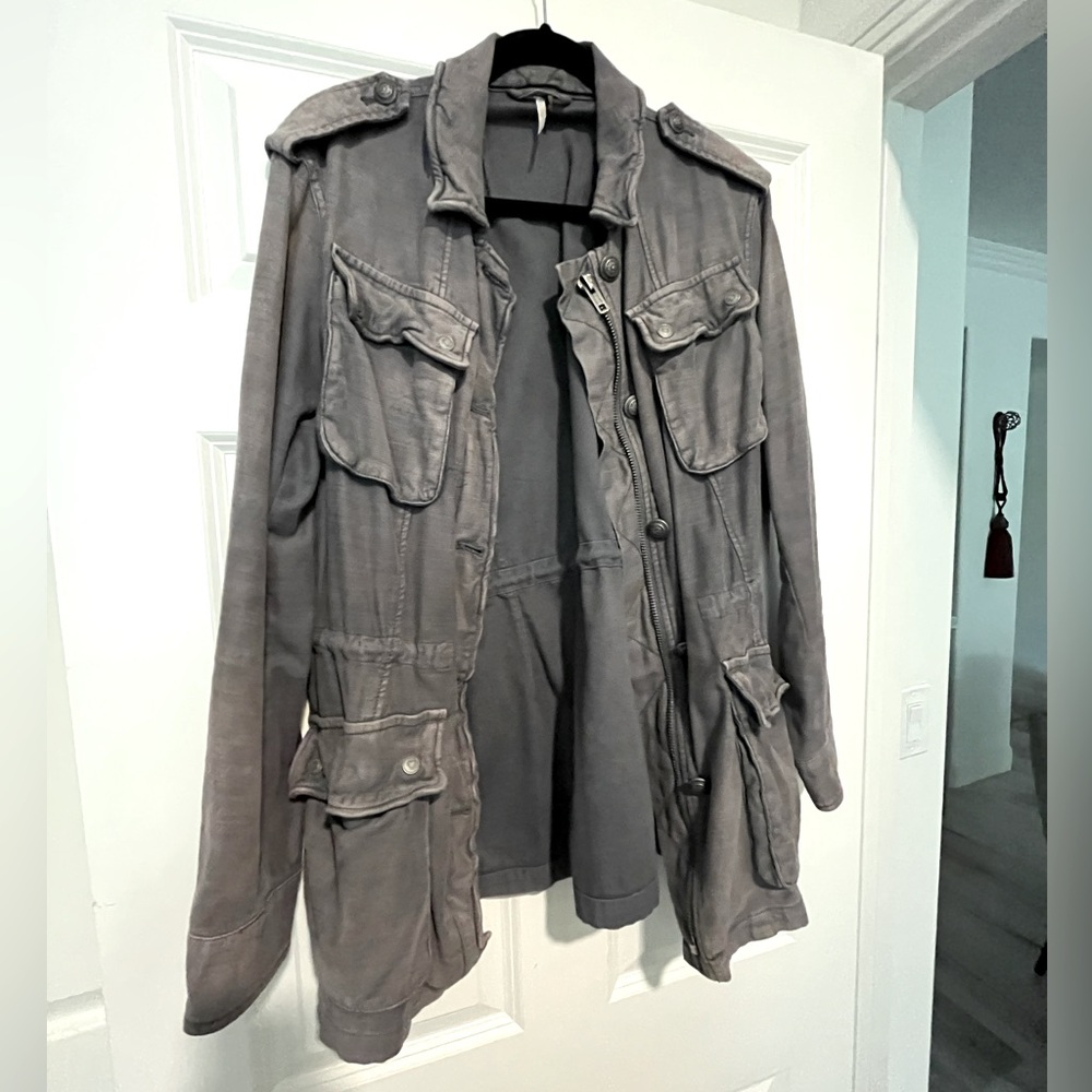 Free People utility jacket